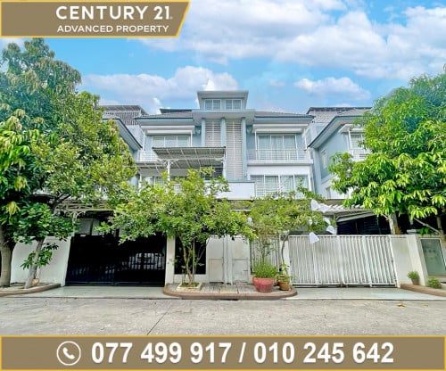 🏘 វីឡាភ្លោះ (Twin) ក្នុងបុរី ប៉េងហួតស្ទឹងមានជ័យ ត្រូវការលក់បន្ទាន់ខ្លាំង ​