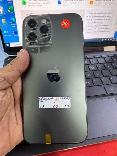 12PM -សានុណែន 99% 256g ថ្ម100%