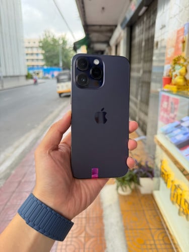 #បិទការលក់ 14 Pro Max LL 256g តួរស្អាត ( A )