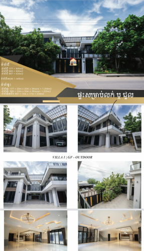 Big villa for sale in 2004 area near downtown street