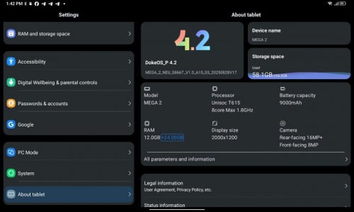 Blackview Mega 2 (99.99%) ចរចារបាន