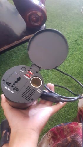 Car inverter ដុំសាកក្នុងឡាននៅថ្មី លក់ធូរៗ Tel/Telegram: 096 615 6543