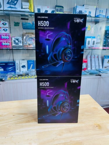 Headset Gaming Brand Colorfire H500 ឥវ៉ានមាននៅក្នុងស្តុកគ្រប់មុខ មានធានា1ខែ បងៗអាចដាក់កម្ម៉ងបាន✅