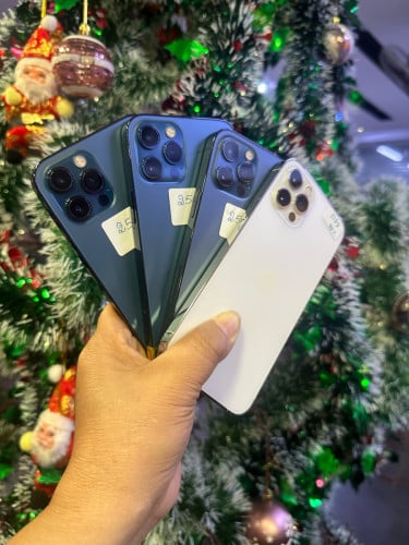 iPhone  12pro   128g   សំនុំសុីន  279$   309$