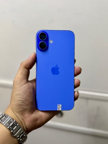 iPhone 16 Plus Color Ultramarine មួយទឹក 128G លុកសុីម (ប្រើបានសុីម2)