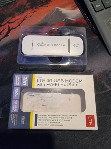 LTE 4G USB Modem with WiFi Hotspot