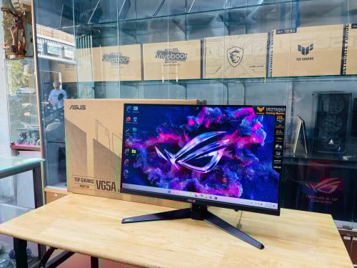 Monitor Asus Tuf Gaming VG27AQ5A 2K 210Hz IPS បងៗអាចដាក់កម្ម៉ងបានចា ថ្មីប្រអប់មានការធានា1ឆ្នាំពេញ✅