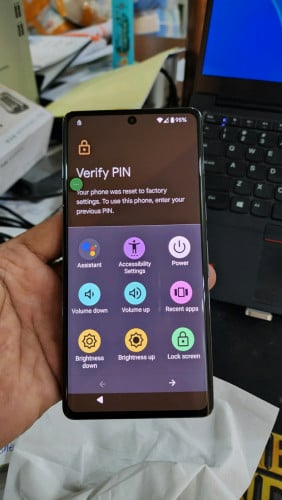 Pixel 7Pro Locked Password. ជាប់កូទ