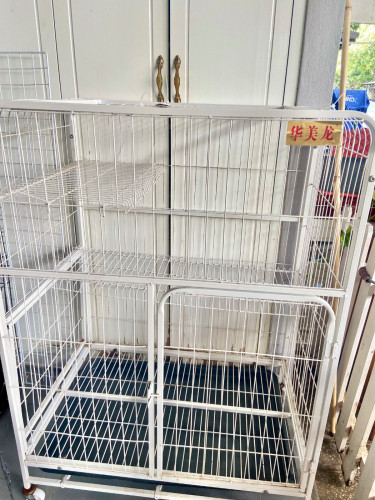 Resell ទ្រុងឆ្មាដែកមាំ​ និងធំសម្រាប់ឆ្មាច្រើន 3 ជាន់ លក់វិញ