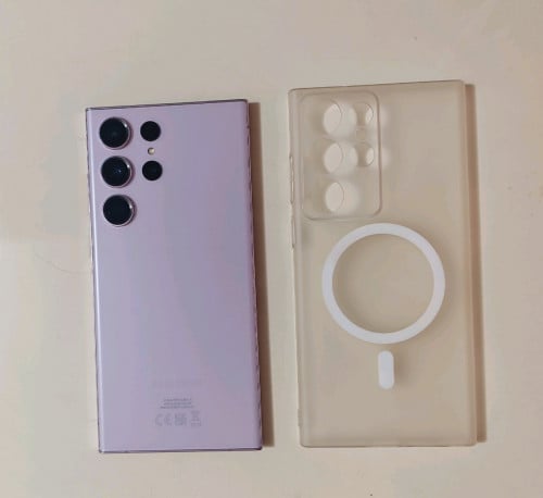 SAMSUNG S23 Ultra Company Sim2 99% 8+256G Lavender Color