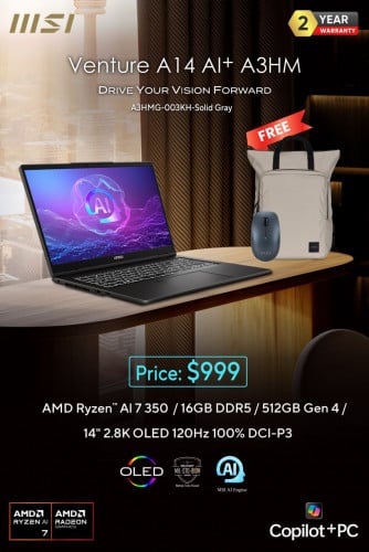 Venture A14 AI+ | A3HMG-003KH  ( ** Price can talk)