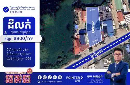 ដីលក់នៅលើផ្លូវព្រៃស