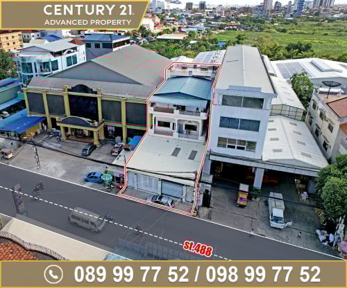  ផ្ទះអាជីវកម្ម 2ល្វែង ​(ខាង) នៅជិតបឋមសិក្សាហ៊ុននាងបឹងត្របែកខាងកើត ត្រូវការលក់បន្ទាន់ខ្លាំង