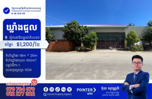 ឃ្លាំជួលនៅជិតផ្លូវជាតិលេខ2