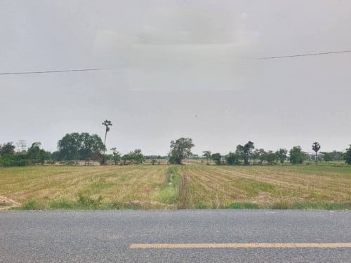 ដីលក់ កណ្តាលស្ទឹង ភ្ជាប់ពីផ្លូវជាតិលេខ2-ព្រលានថ្មី / Land for sale, Kandal Streung, new airport