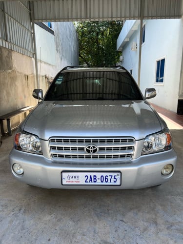 មកមើលផ្ទាល់ធានាមិនខកចិត្ដ ថ្មីគ្មានកន្លែងទាស់  Highlander ឆ្នាំ2001  ម៉ាស៉ីន6 ប៉ុន1 ម្ចាស់ដើមទី1