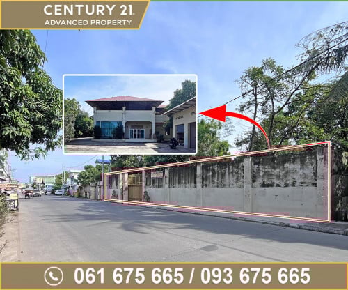 🏘 ដីនិងផ្ទះវីឡា លើផ្លូវ 58P ជិតផ្សារឈូកមាស ត្រូវការលក់បន្ទាន់ខ្លាំង