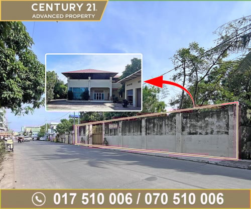 🏡 ដីនិងផ្ទះវីឡា សម្រាប់ជួល លើផ្លូវ 58P ជិតផ្សារឈូកមាស