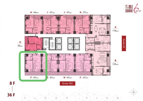 🔥 URGENT RESALE — Corner 1 Bedroom | Time Square 6 (302) 🔥