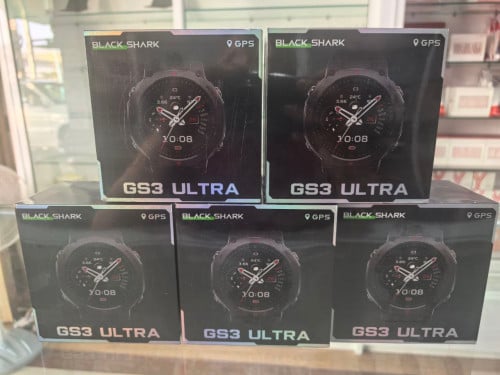 Black Shark GS3 Ultra - នាឡិកាដៃឆ្លាតវៃស៊េរីថ្មី គុណភាពទាហានខ្លាំងមាំ ស្រាលពាក់មិនធ្ងន់ដៃ