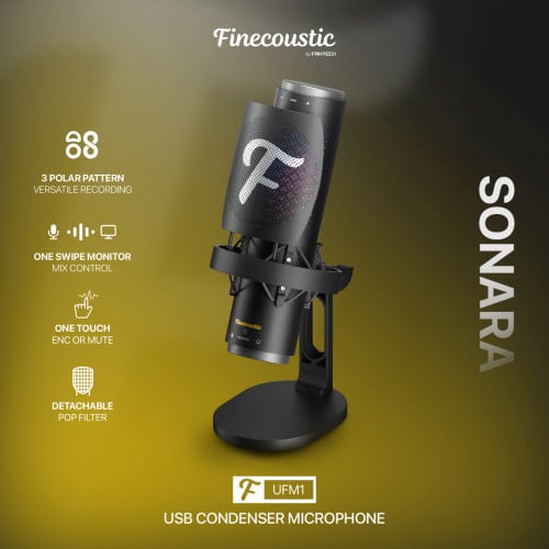 Fantech UFM1 Finecoustic SONARA Condenser Microphone