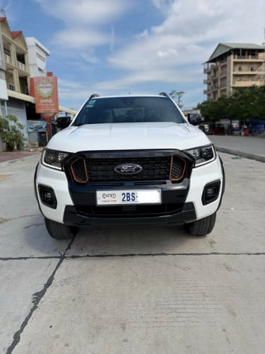 Ford Wildtrak 2022 full Optoin ម៉ាសុីន2.0 Bituboឡានថ្មីហ្សីសមួយជុំគ្មានទាស់
