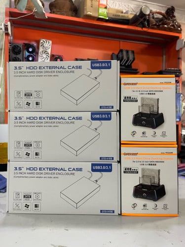 HDD Dock, HDD External Cass = 22$