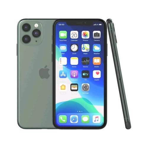 Iphone 11 pro max  ZA/A midnight green 99%សំណុំហ្សុីន