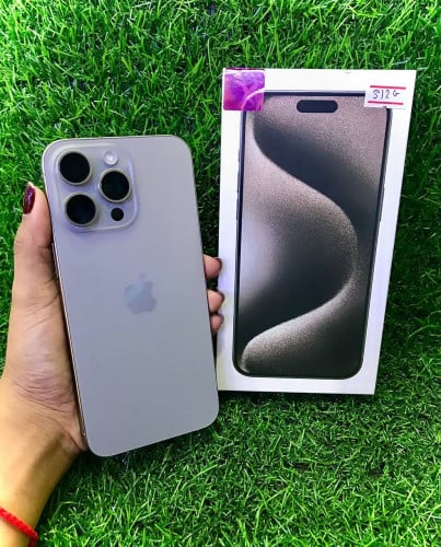 iPhone 15 Pro Max 512G ZP 99.99% សំណុំសុីន