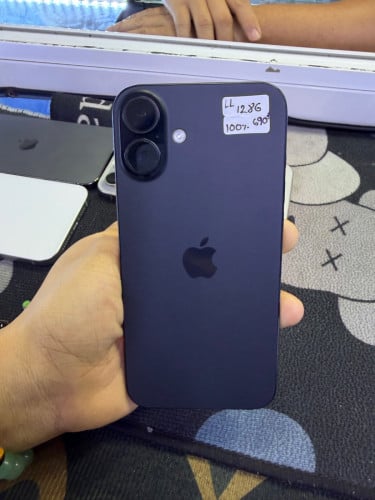 Iphone16plus 128G model LL battery 100%