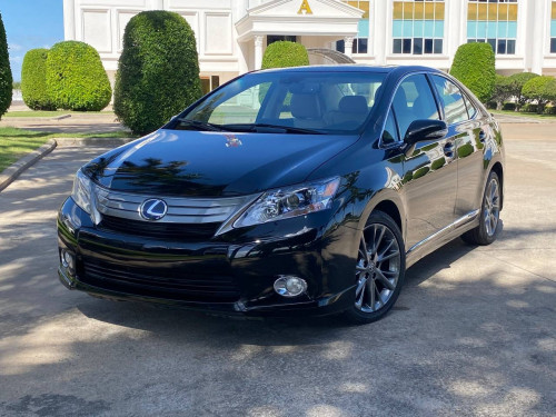 Lexus HS250h Premium Option ខ្មៅក្នុងលឿង នាឡានស្អាត ពិន្ទុខ្ពស់ រំលស់ការទាប 0.57%