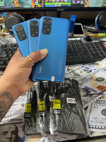 Redmi note 11 / ram6g+2g / 128g / global sim2 សុំណុំហ្សុីន99% លក់តំលៃក្រោមទីផ្សារនៅកម្ពុជា 75$ ដាច់