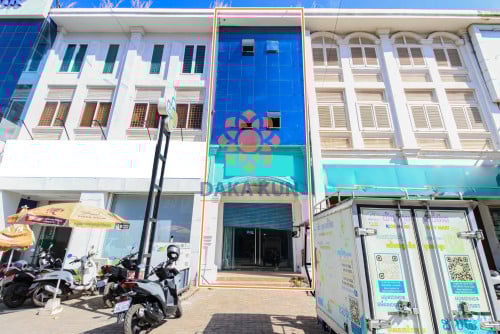 Shophouse for Rent on Main Road, in Siem Reap City, near 10 January High School