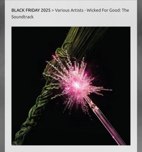 Wicked for good RSD Vinyl