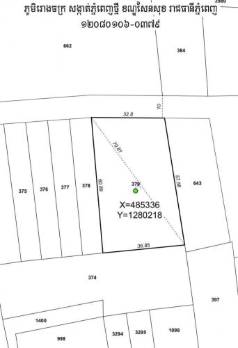 ដីលក់ សង្កាត់គោកឃ្លាង ខណ្ឌសែនសុខ