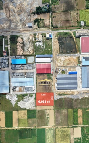 ដី សម្រាប់លក់ តម្លៃ 90$/㎡