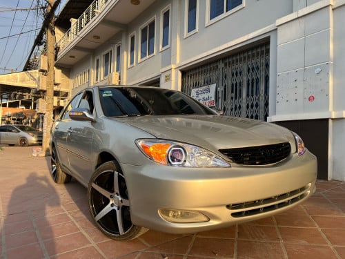 មេឡានCamry-2003.XLE ឡានអត់បុកប៉ះ ពុកច្រែស 98% លេងកប់សារី អស់រាប់ពាន់ដុល្លារស្រាប់