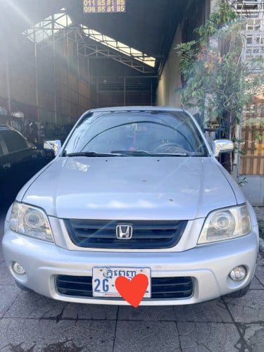 ឡានលក់ CRVឆ្នាំ 98 ABS ពណ៌ទឹកប្រាក់