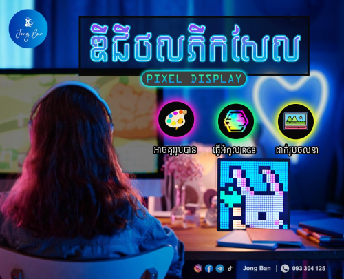 ឌីជីថលភីកសែល / Pixel Display