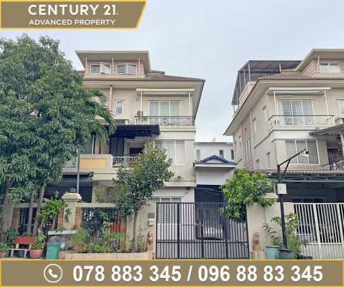 🏘 វីឡាភ្លោះ (Twin) ក្នុងបុរី ប៉េងហួតបឹងស្នោ ត្រូវការលក់បន្ទាន់ខ្លាំង