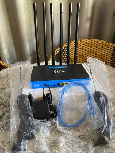 ដុំ Wifi 4G/5G អង់តែន 6 ដែកចល័តប្រើសុីមបាន ប្រើនៅផ្ទះបាន