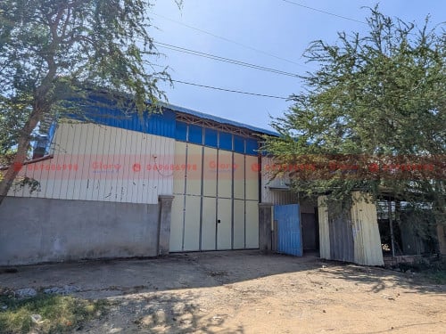 800 sqm Warehouse For Rent Along A Sub-Road In Kouk Roka, Prek Phnov