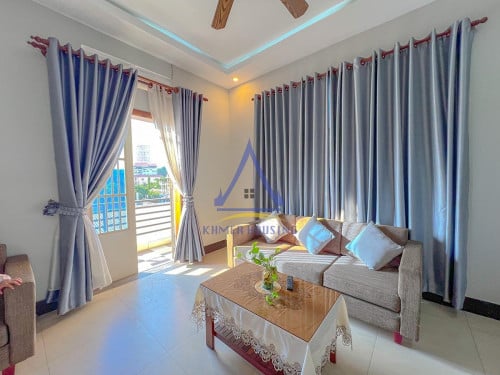 Apartment 1 bedroom for rent in Phsar Deum Thkov