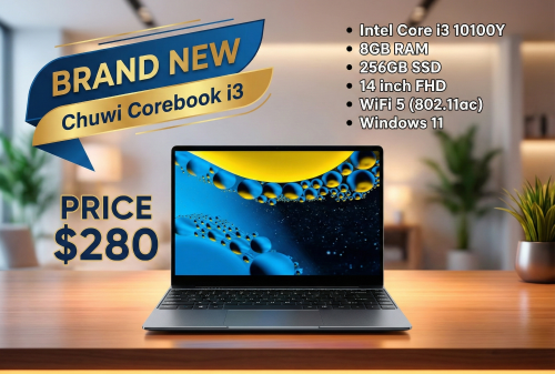 Brand New Laptop - Chuwi Corebook Core i3