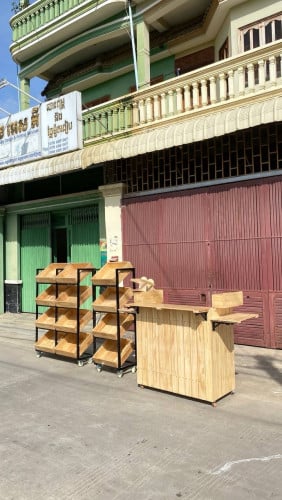 Cafe set/ឈុតហាងកាហ្វេ លក់នំប៉័ង