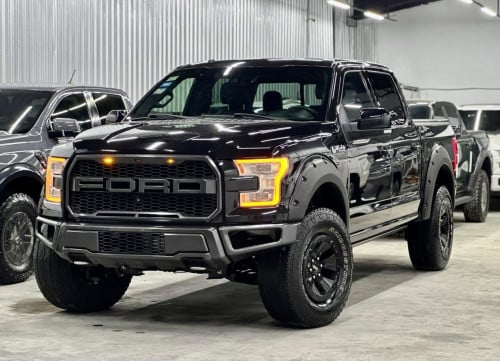 Ford F150 ឡើង Raptor ធានាម៉ាសុីន ប្រអប់លេខ