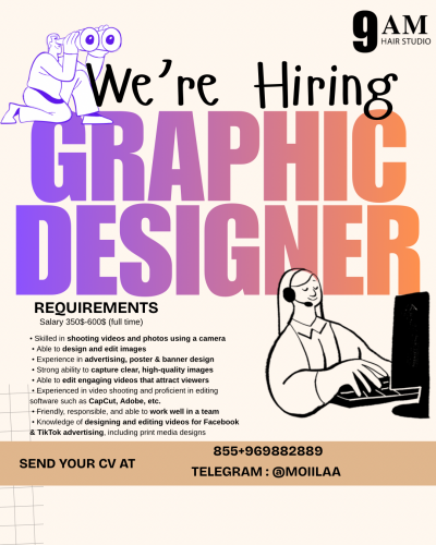 Hiring Graphic designer