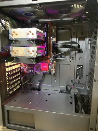 i7-6th RAM 16g ddr4 monitor dell 24" LCD screen