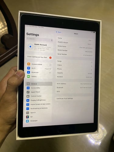 Ipad 9th 64GB wifi only