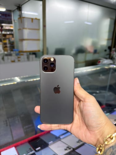 iPhone 12 Pro Black LL/A HD128GB Phone Condition 97% 🔋83% , ម៉ាស៊ីនសានុំណែន